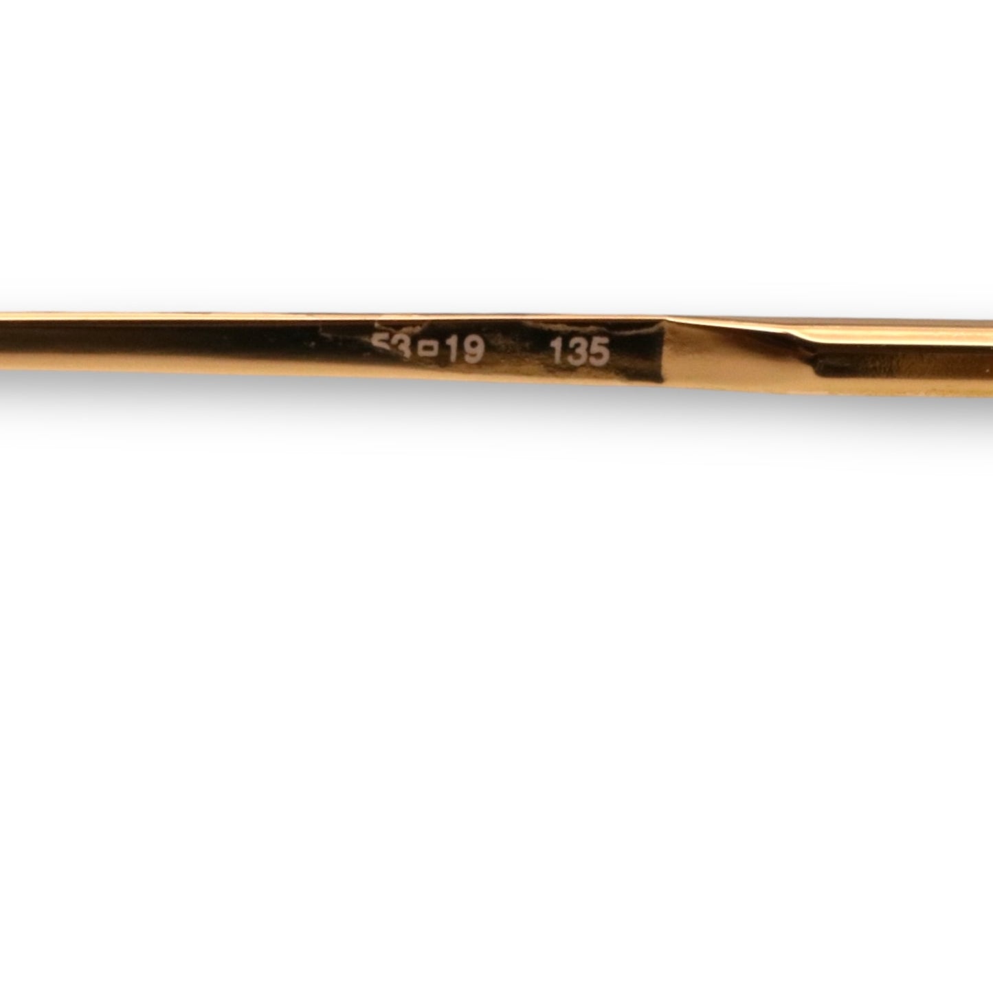 【173】可品！アルマーニ　メガネ　ゴールド系