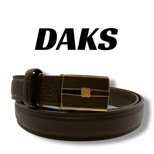 【美品】ダックス　ベルト　ブラウン系　メンズ