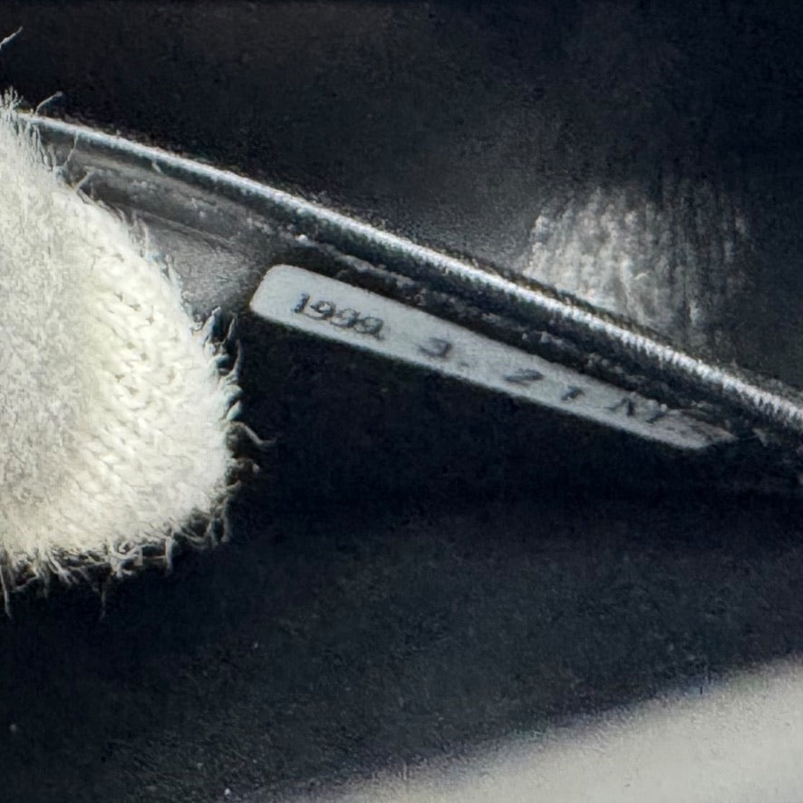 【良品】シャネル　ミニマトラッセ　チェーンショルダーバッグ　ブラック　ラムスキン