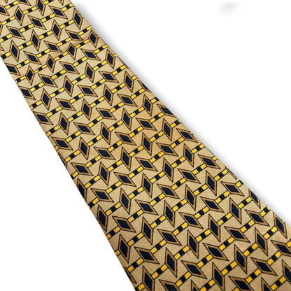 【7597】良品！ダンヒル　ネクタイ　ベージュ系