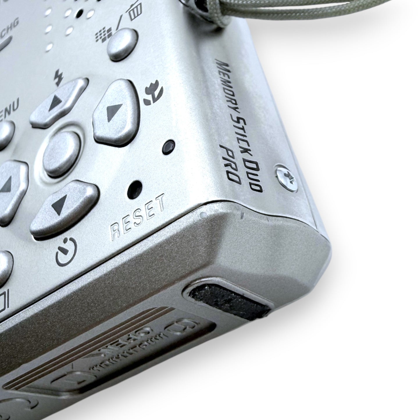 【158】SONY Cybershot DSC-T1　デジタルカメラ　シルバー系