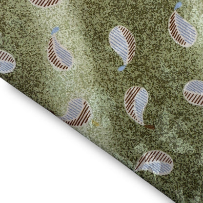 【7132】良品！ニナリッチ　ネクタイ　黄緑系