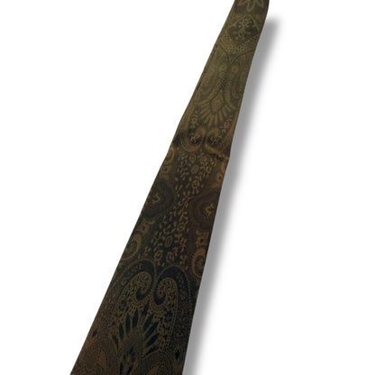 【7548】可品！ジャンニヴェルサーチ　ネクタイ　ブラウン系