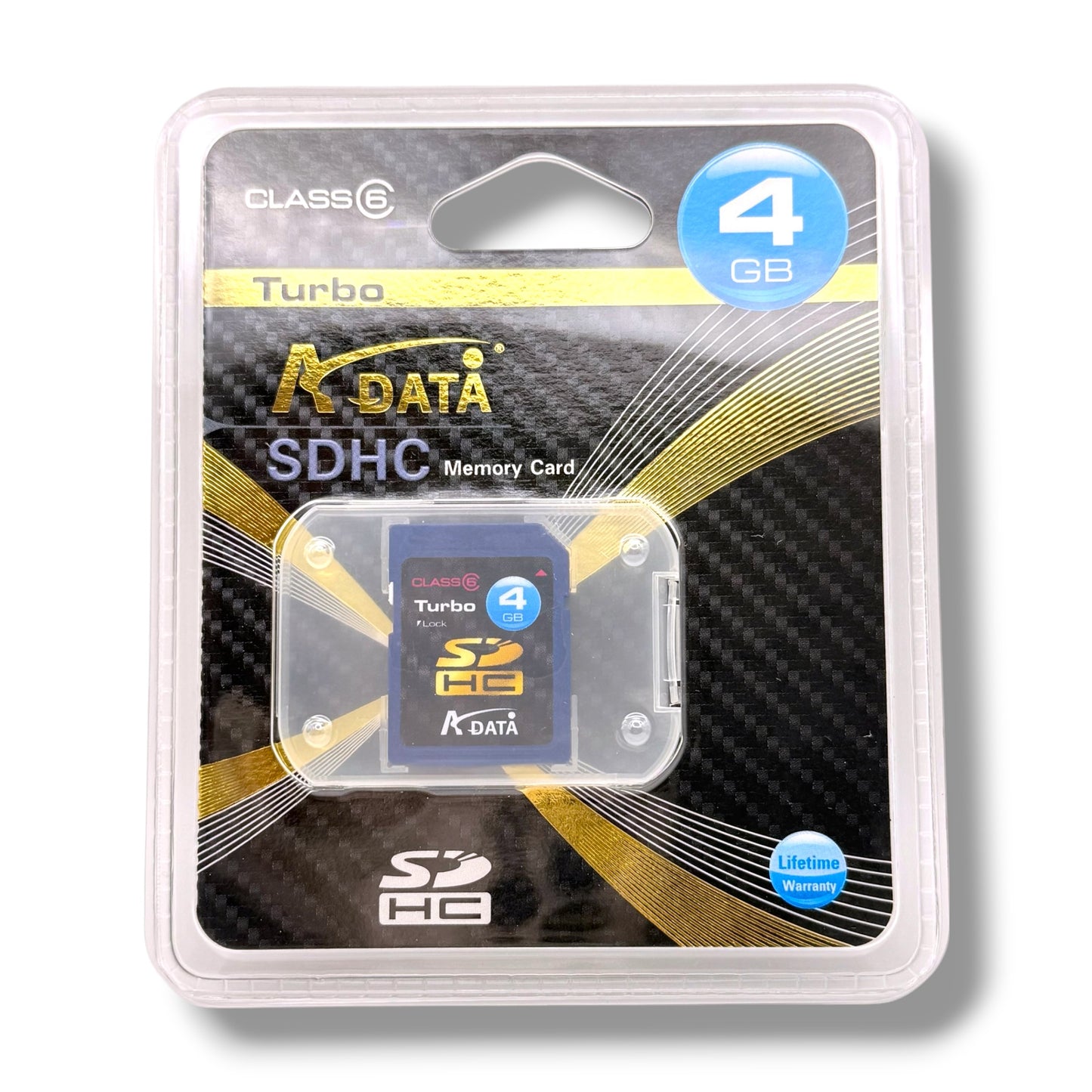 【未使用】A-DATA SDHC メモリーカード 4GB Class6 Turbo  SDカード