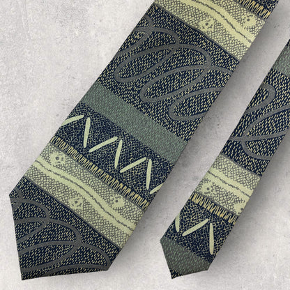 [6154] Unused and stored item! Yoshie Inaba necktie, green 
