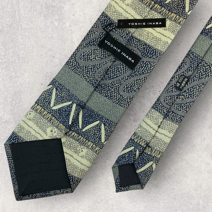 [6154] Unused and stored item! Yoshie Inaba necktie, green 