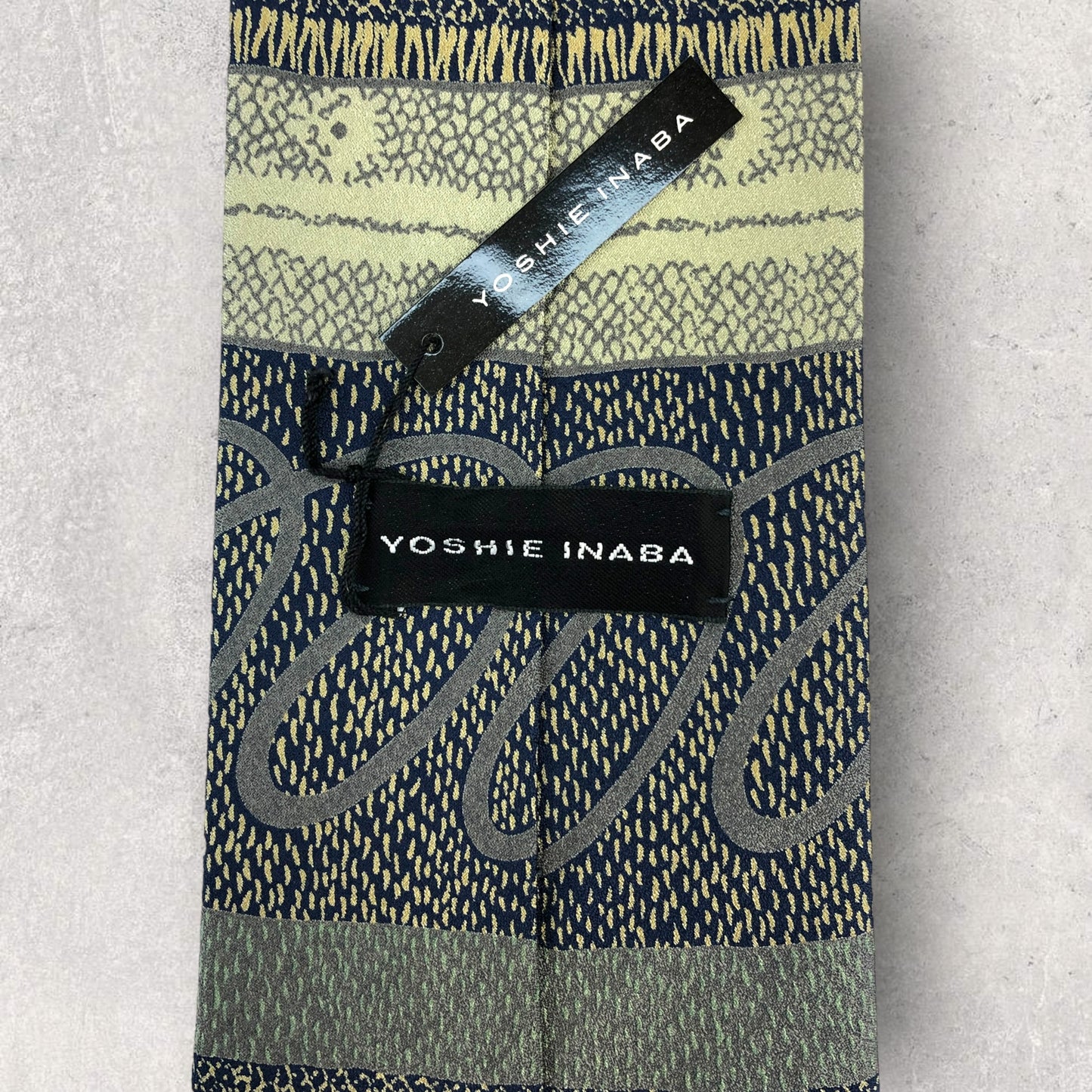 [6154] Unused and stored item! Yoshie Inaba necktie, green 