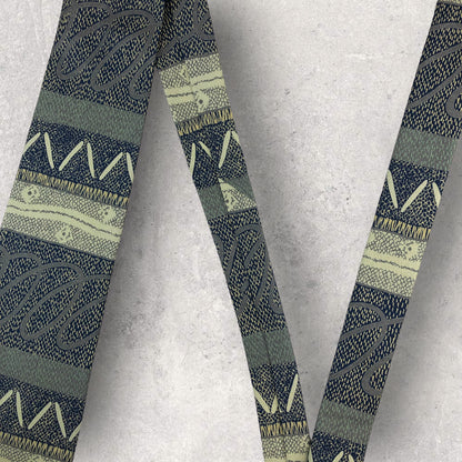 [6154] Unused and stored item! Yoshie Inaba necktie, green 