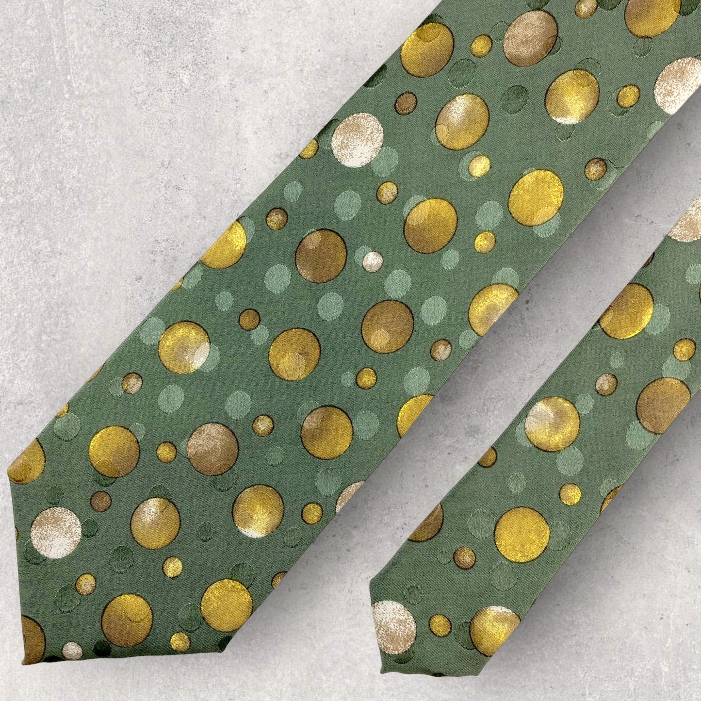 [6155] Unused and stored item! Yoshie Inaba necktie, green 