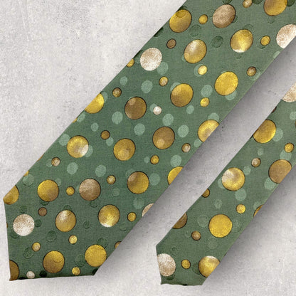 [6155] Unused and stored item! Yoshie Inaba necktie, green 