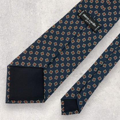 [6176] Beautiful item! Pierre Cardin necktie in green 