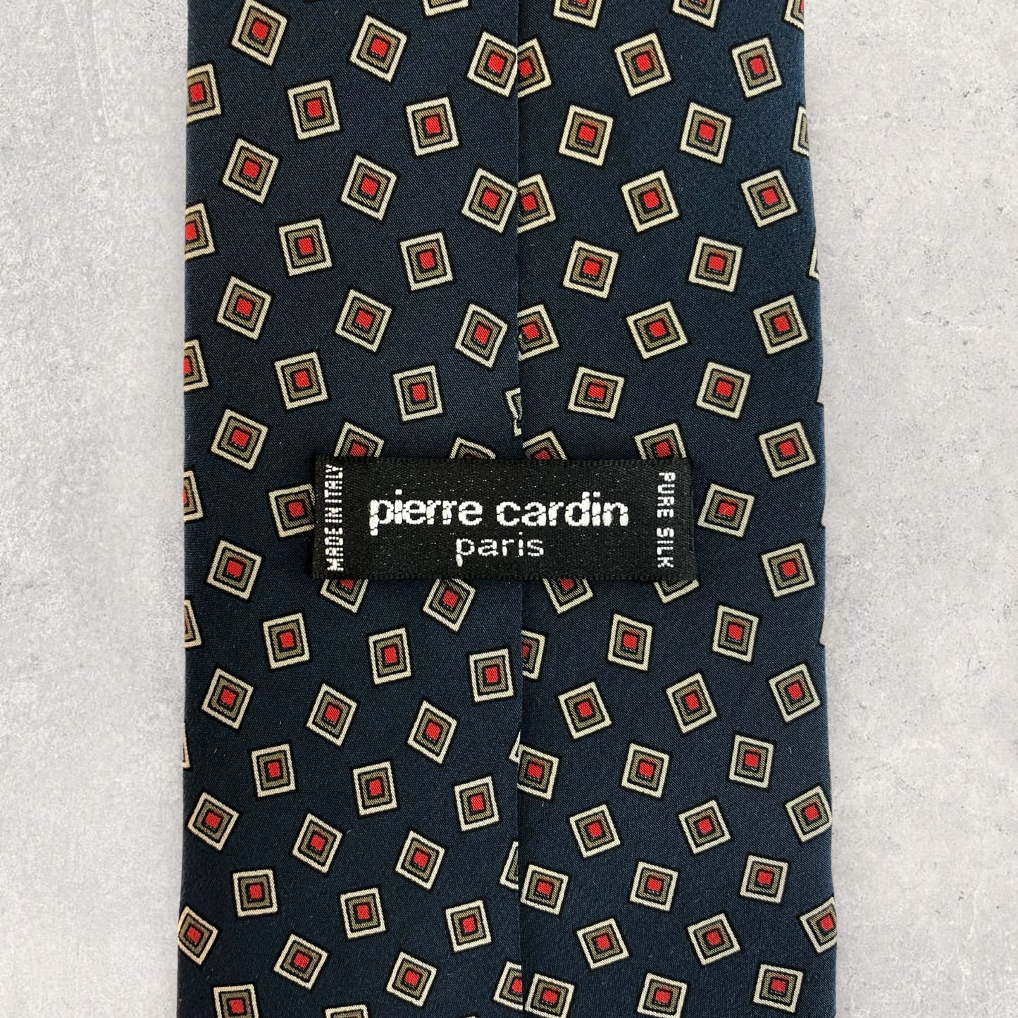 [6176] Beautiful item! Pierre Cardin necktie in green 