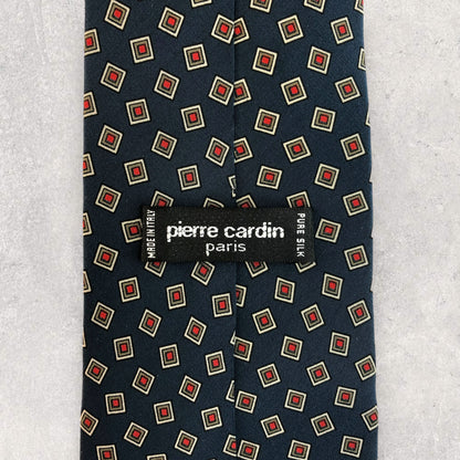 [6176] Beautiful item! Pierre Cardin necktie in green 