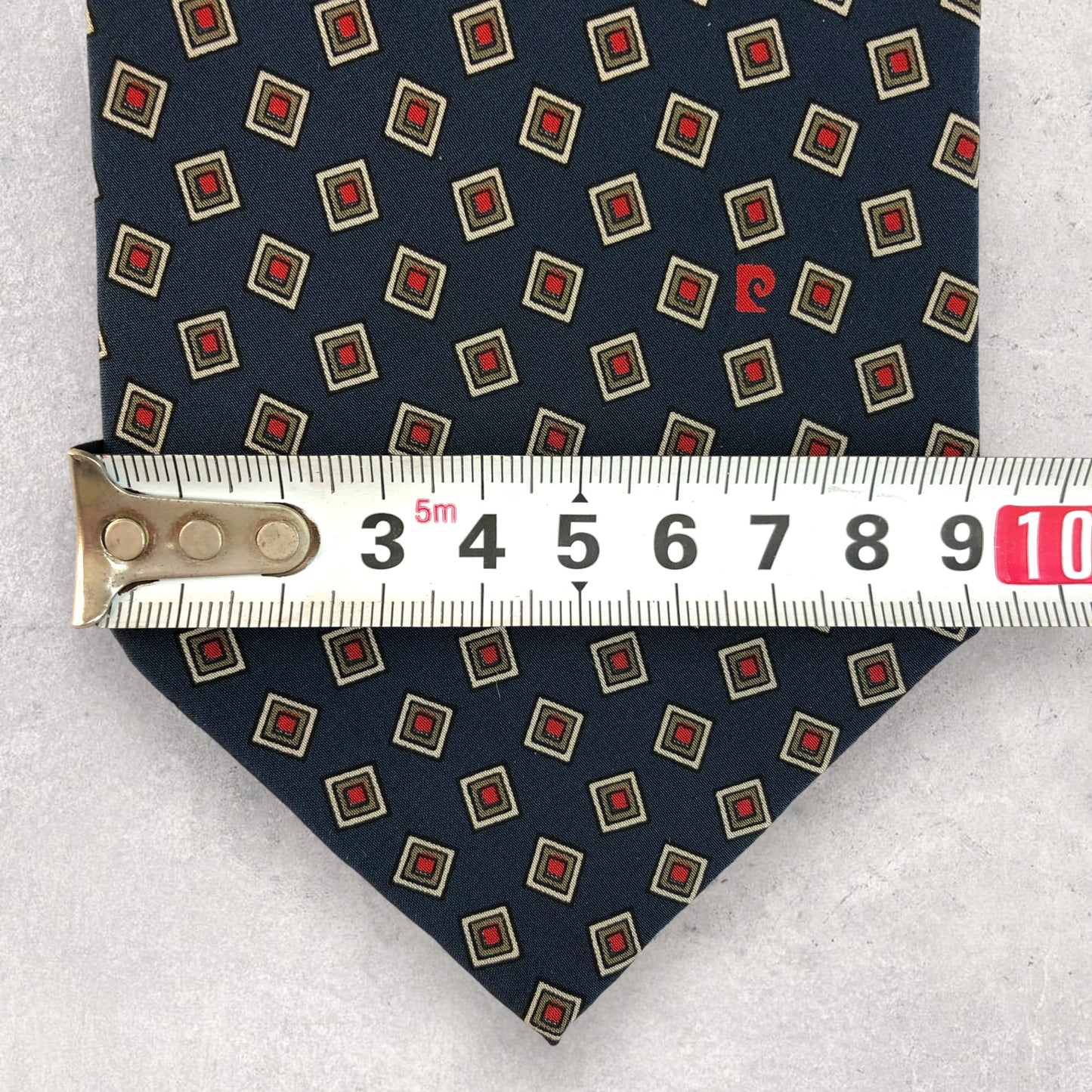 [6176] Beautiful item! Pierre Cardin necktie in green 