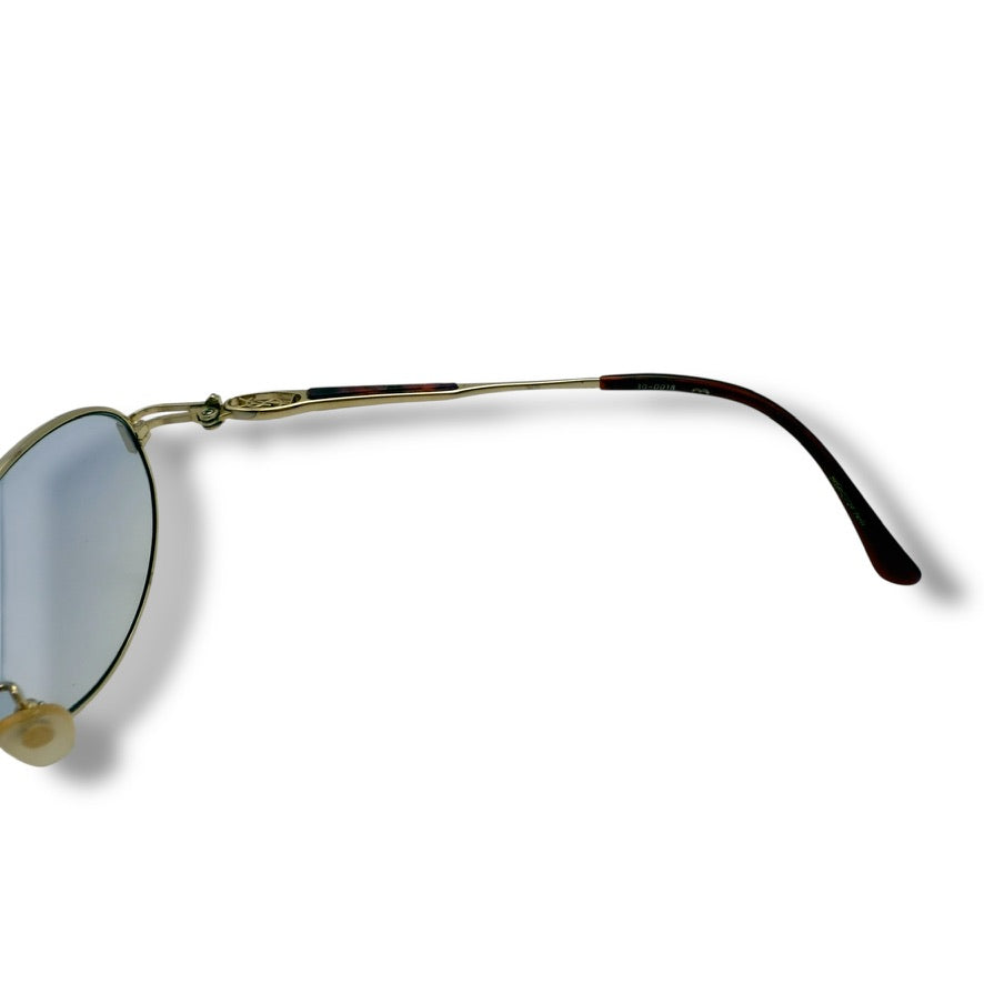 【155】イブサンローラン　メガネ　ゴールド系