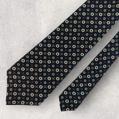 [6213] Beautiful item! Trussardi tie, blue 