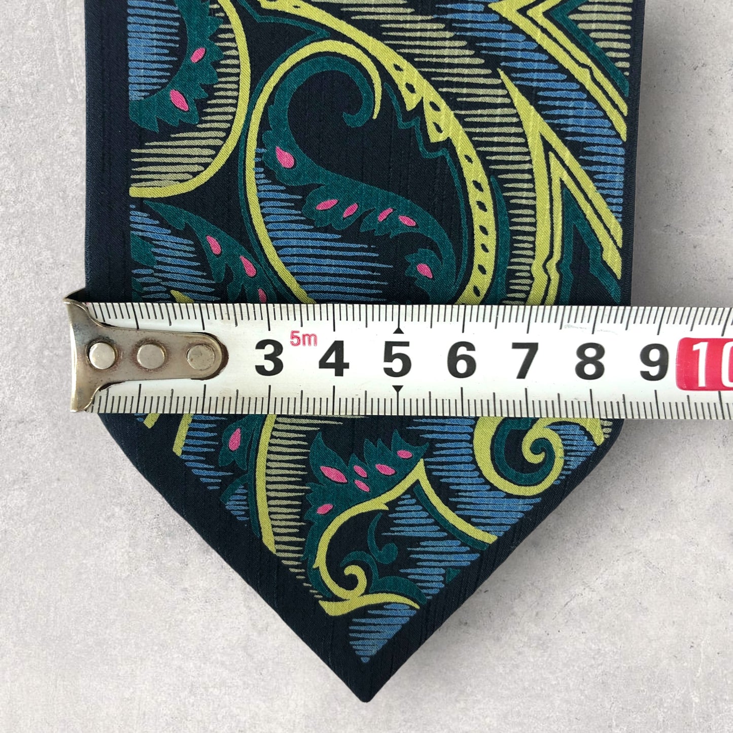 [6255] Beautiful item! Mila Schon tie, blue 