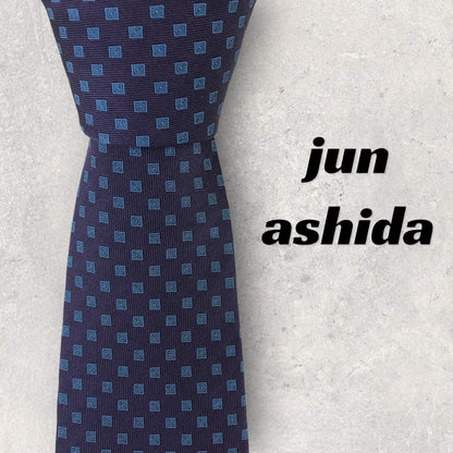 [6257] Beautiful item! Jun Ashida necktie, purple 