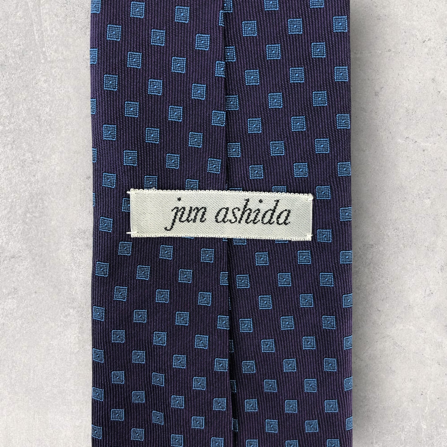 [6257] Beautiful item! Jun Ashida necktie, purple 