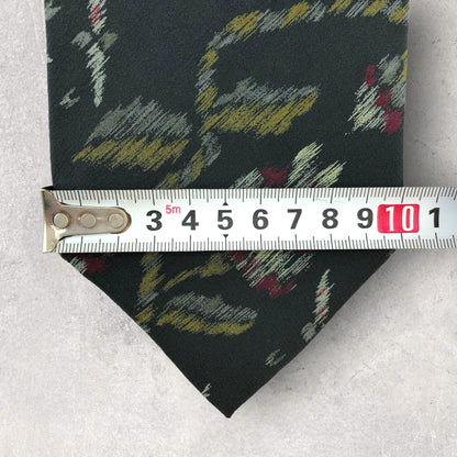 [6289] Good quality! Giorgio Armani necktie in green 