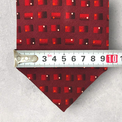 [6326] Beautiful item! Yves Saint Laurent necktie in red 