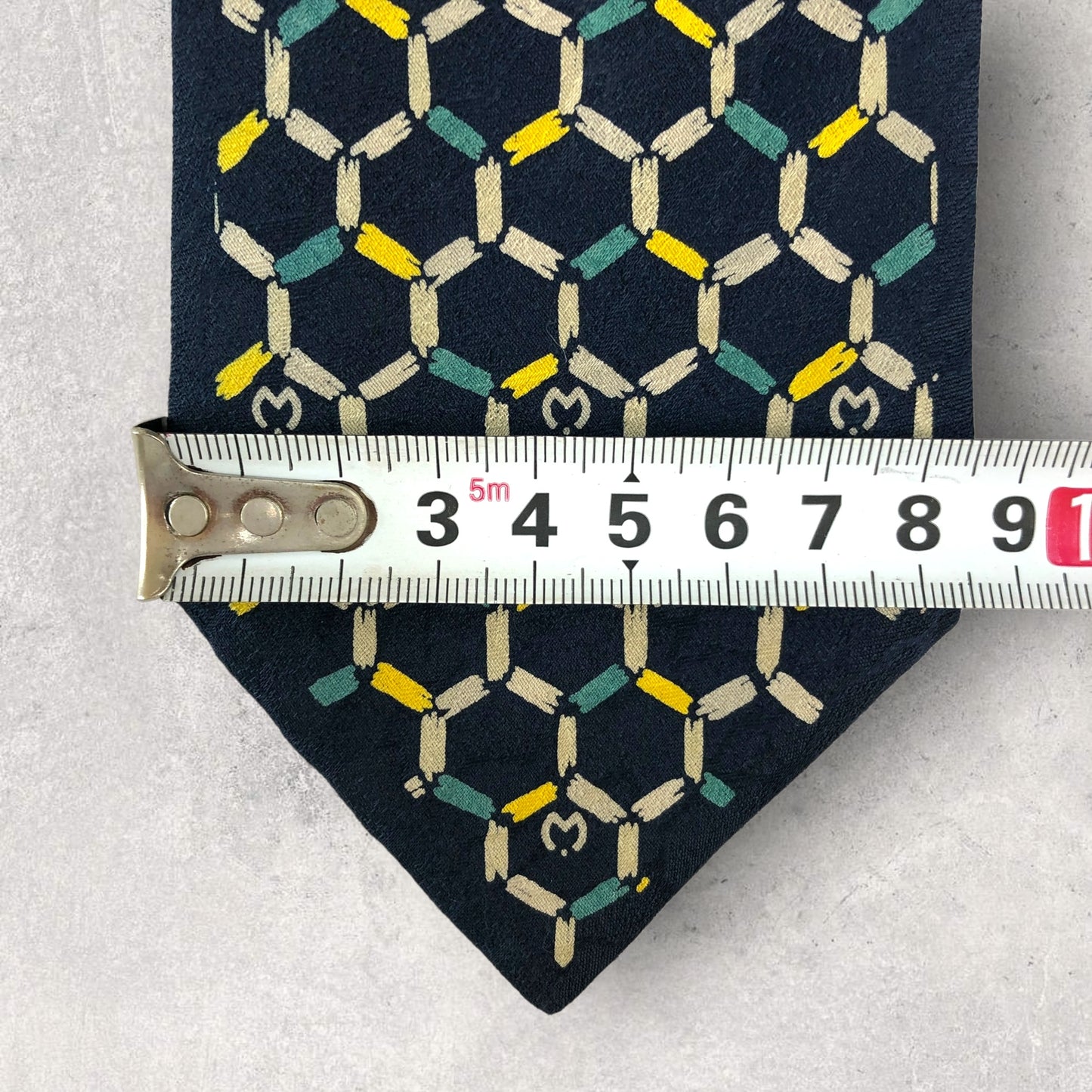 [6327] Beautiful item! Mila Schon tie, blue 