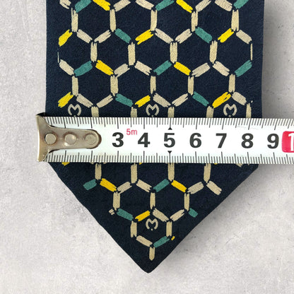 [6327] Beautiful item! Mila Schon tie, blue 