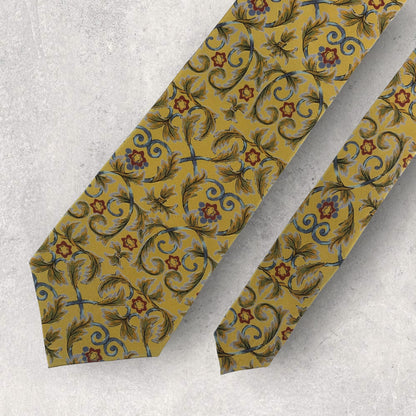 [6361] Beautiful item! Aramis tie, yellow 