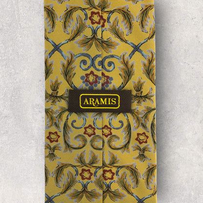 [6361] Beautiful item! Aramis tie, yellow 