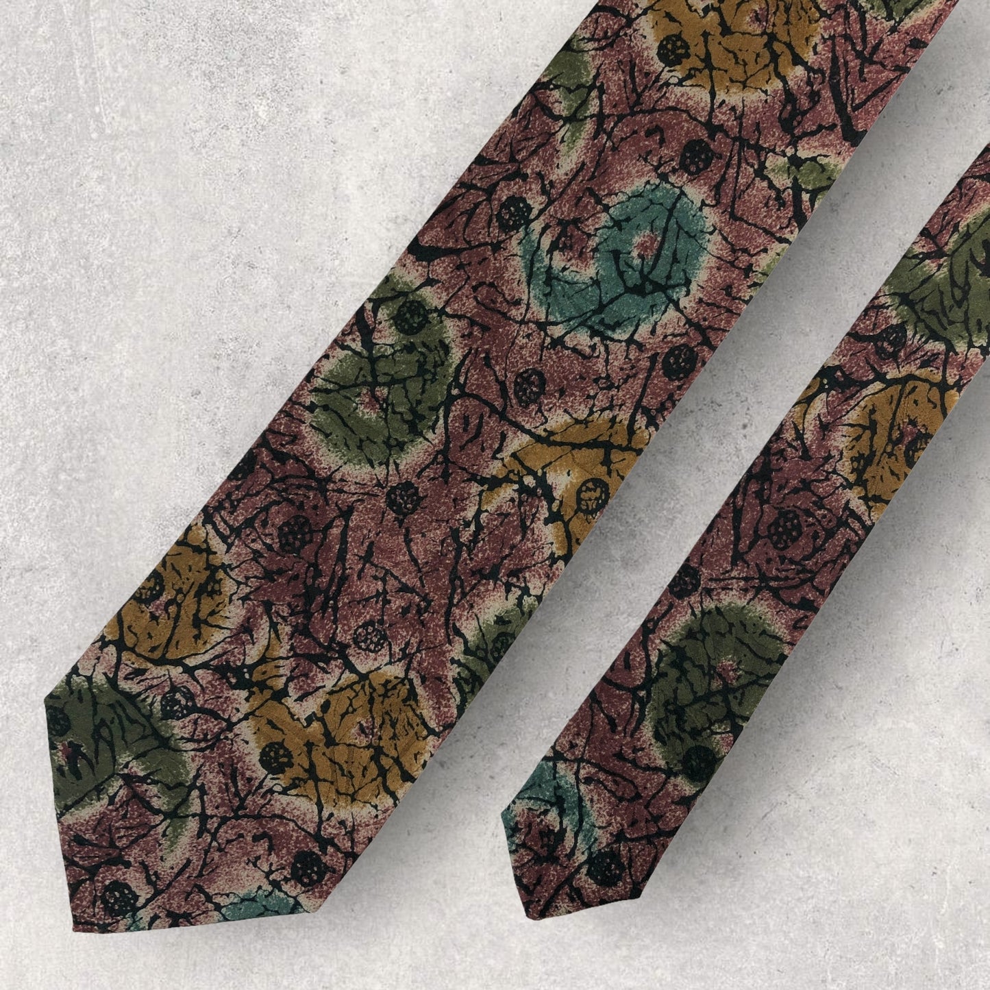 [6376] Beautiful item! Carbene necktie, wine red 