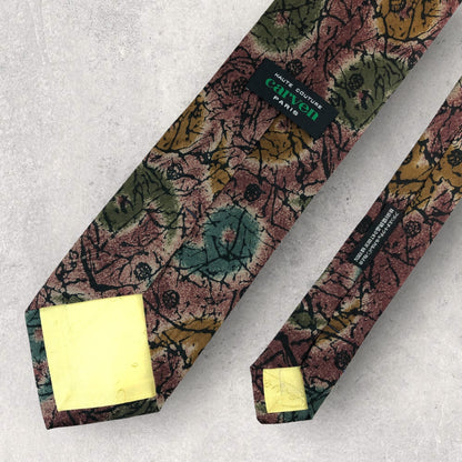 [6376] Beautiful item! Carbene necktie, wine red 