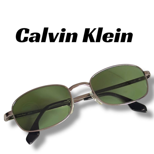 [19] Good quality! Calvin Klein sunglasses in silver 