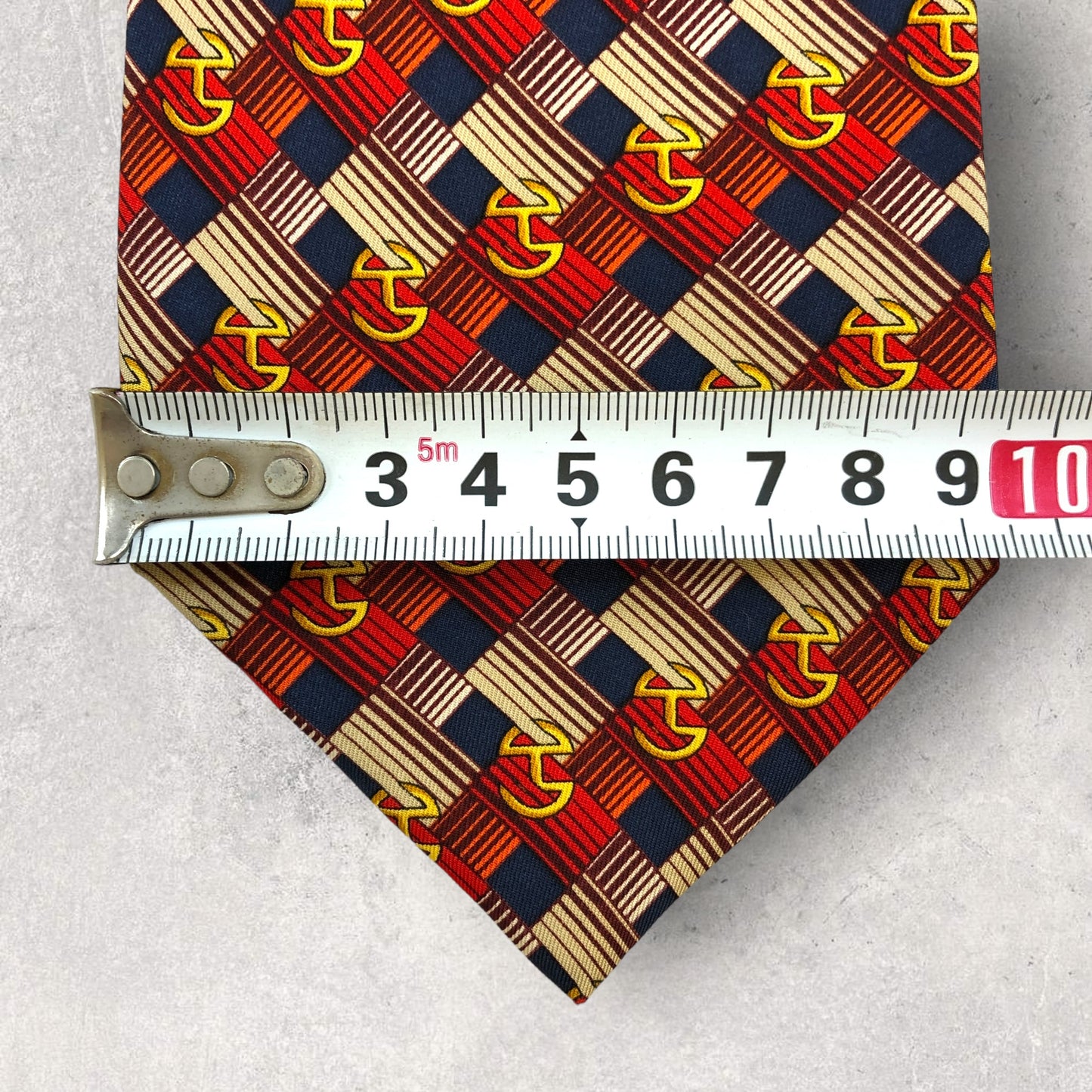 [6422] Beautiful item! Celine necktie in red 