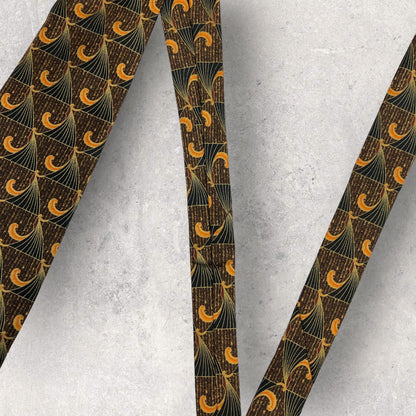 [6437] Unused, stored Lanvin tie, brown 