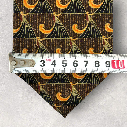 [6437] Unused, stored Lanvin tie, brown 