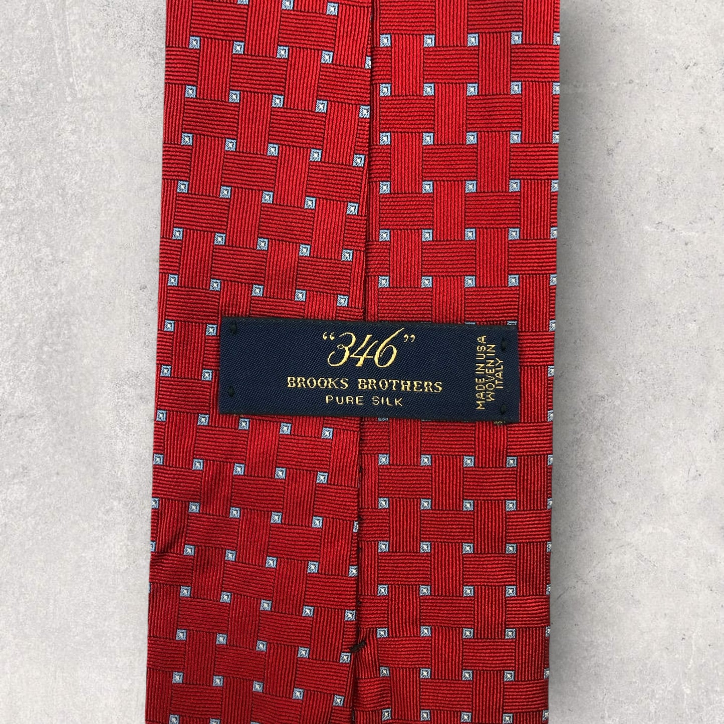 [6494] Unused Brooks Brothers necktie in red 