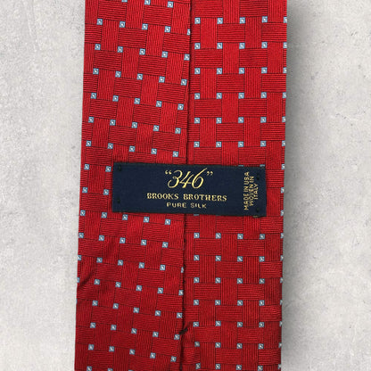 [6494] Unused Brooks Brothers necktie in red 