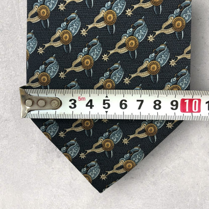 [6510] Beautiful item! Hunting World necktie, blue 