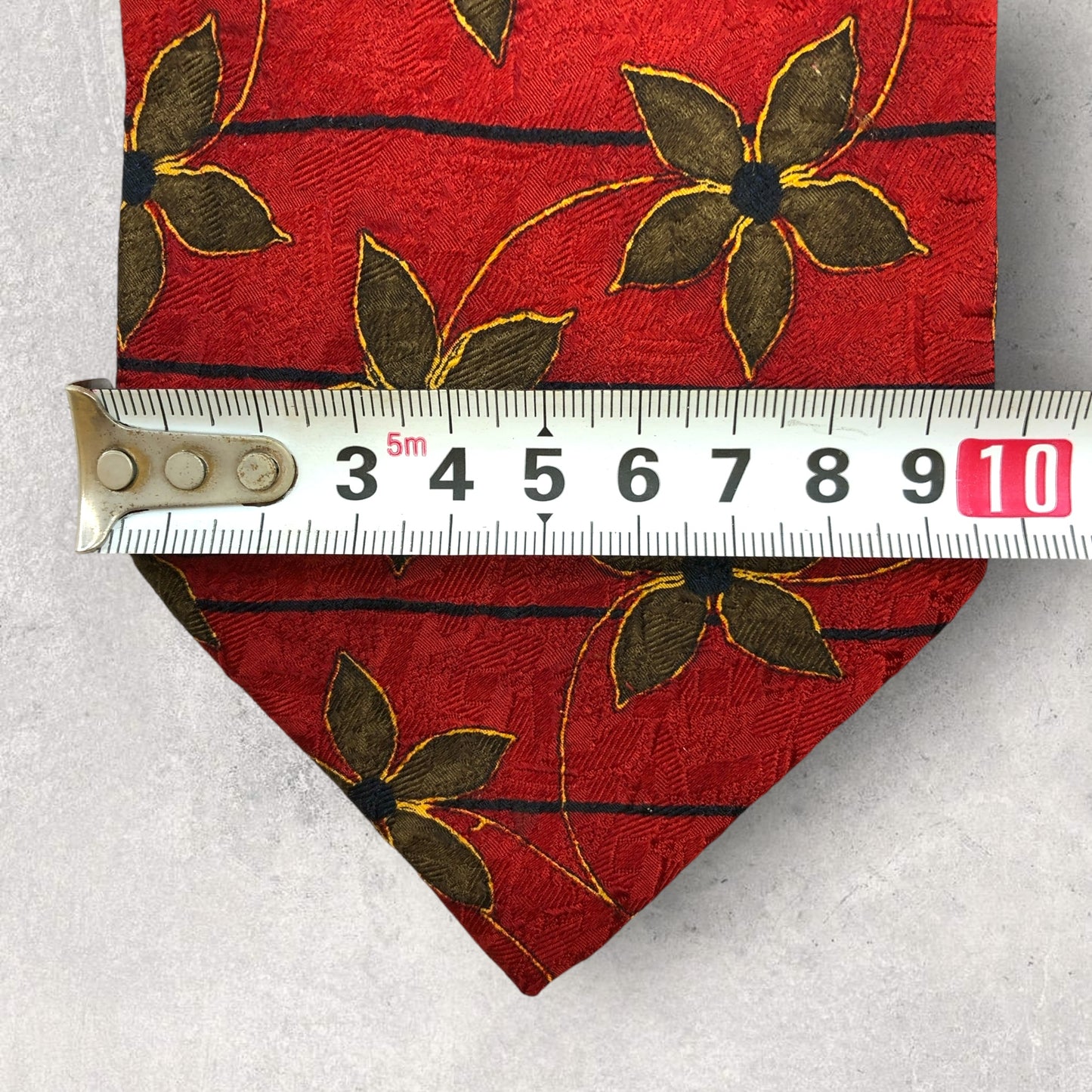 [6516] Good quality! Ermenegildo Zegna necktie in red 