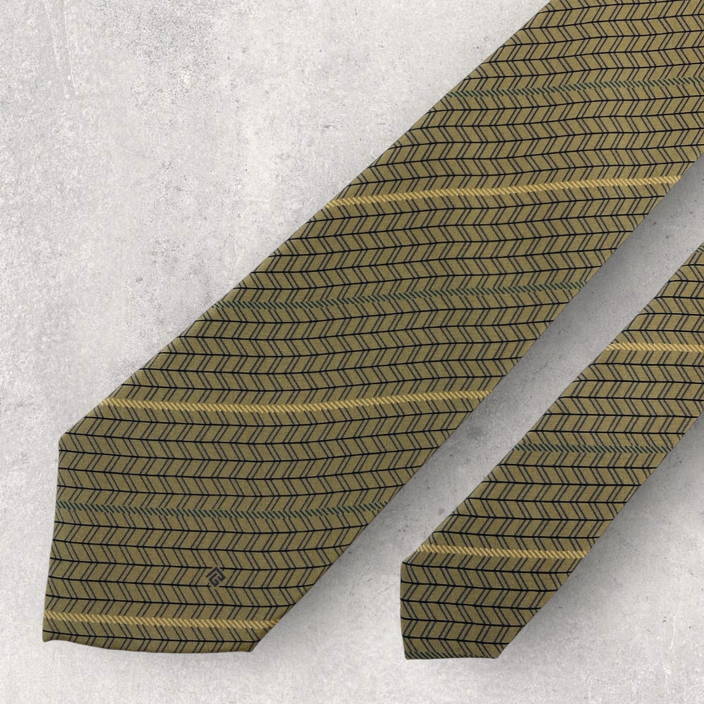 [6538] Beautiful item! Pierre Balmain tie, brown