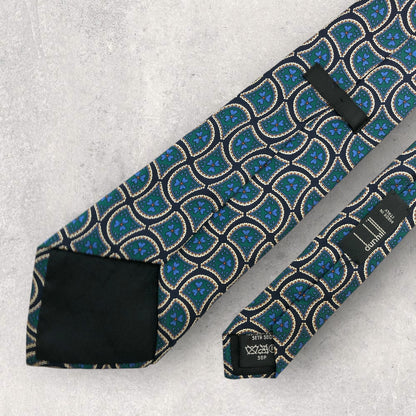 [6568] Beautiful item! Dunhill necktie in green 