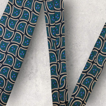 [6568] Beautiful item! Dunhill necktie in green 