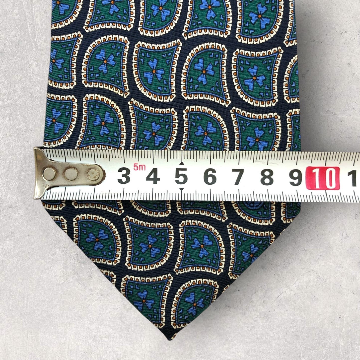 [6568] Beautiful item! Dunhill necktie in green 