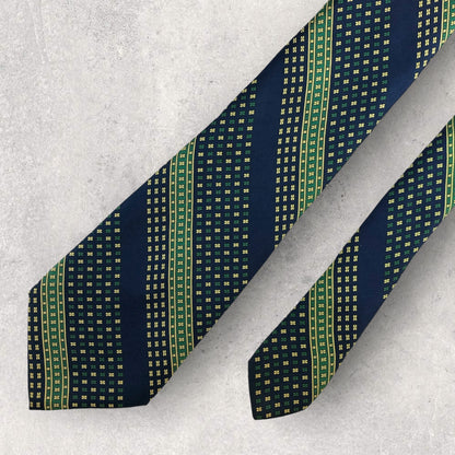 [6586] Good quality! Trussardi tie, blue 
