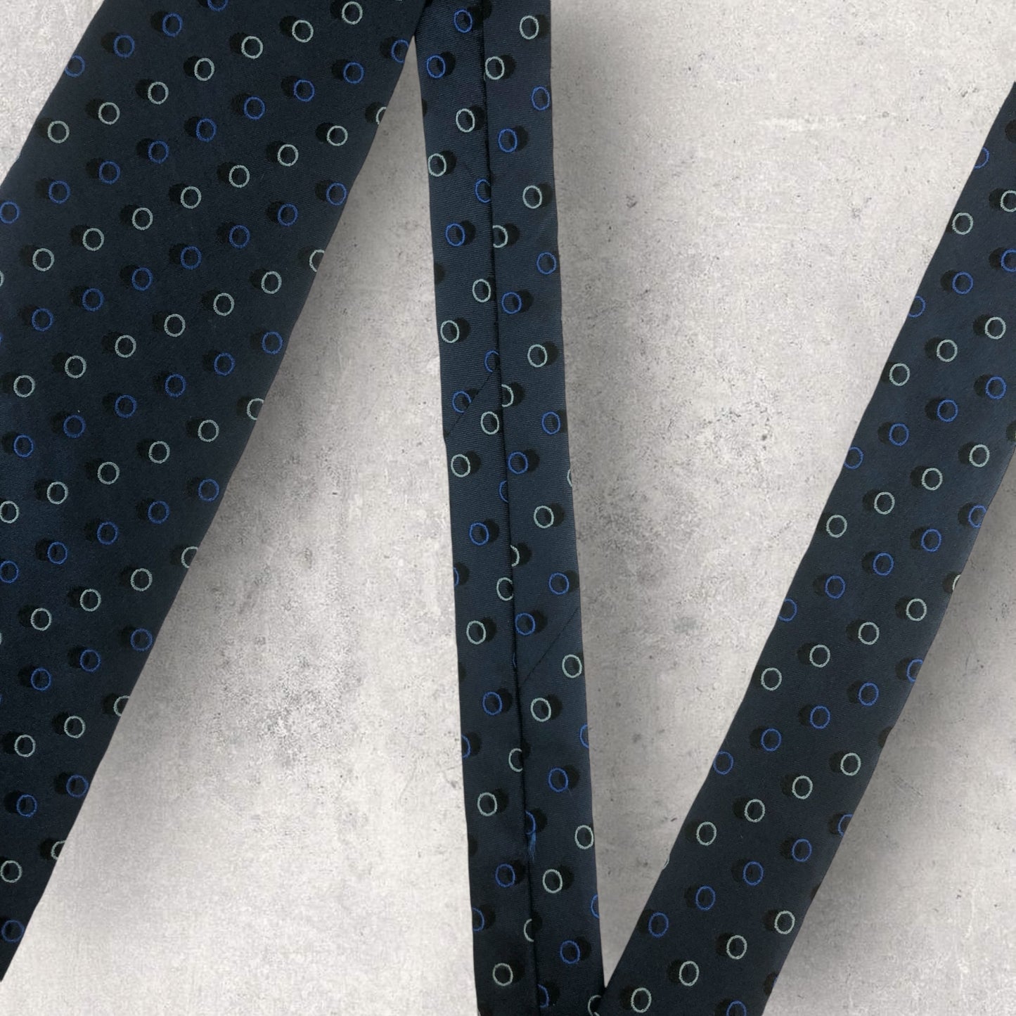 [6603] Beautiful item! Renoma necktie, blue 