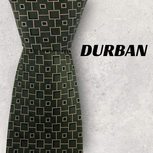 [6633] Beautiful item! Durban necktie, green 