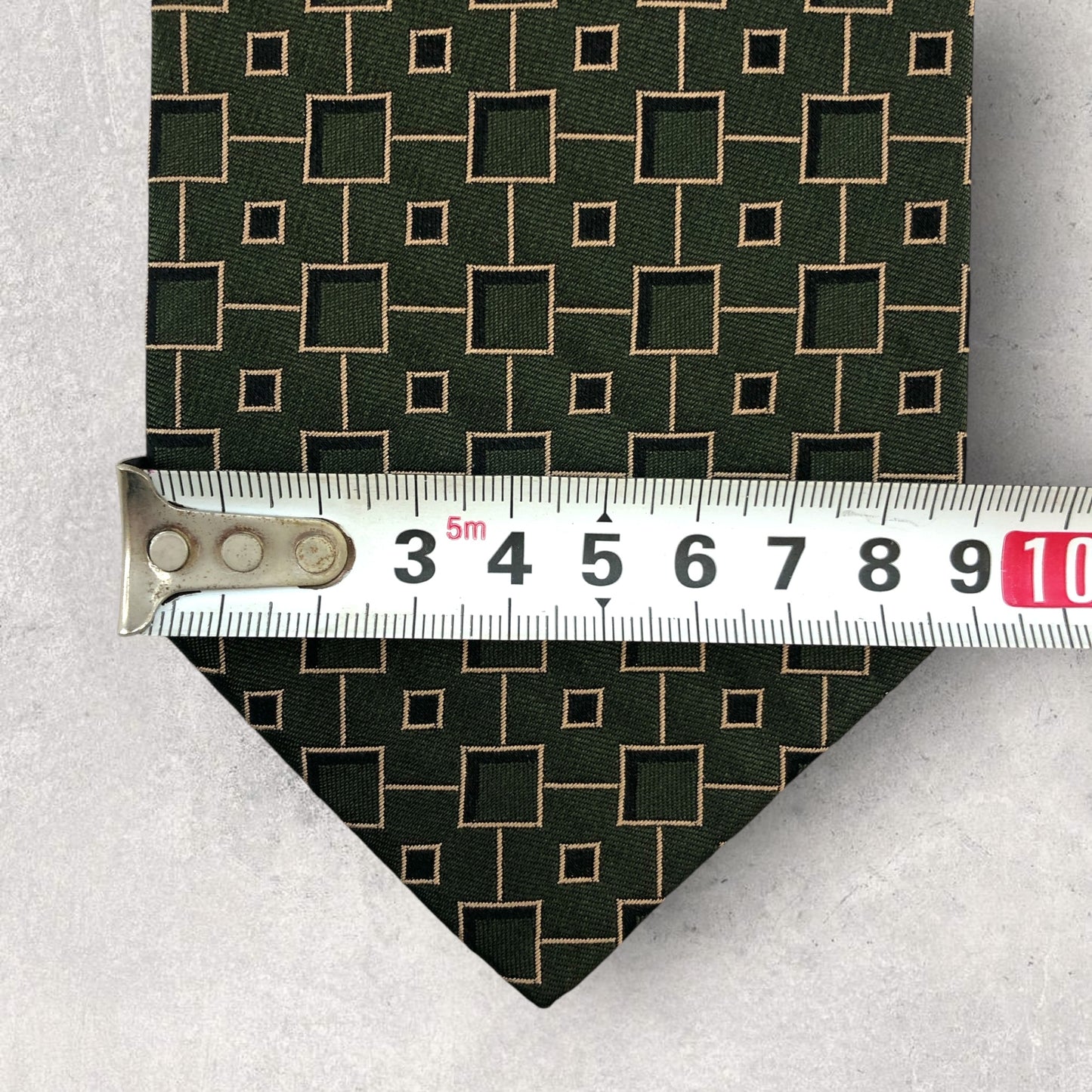 【6633】美品！ダーバン　ネクタイ　グリーン系