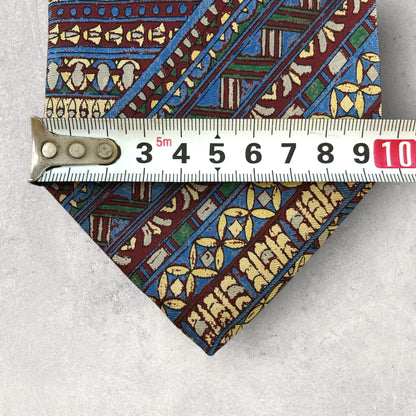 【6749】美品！ミラショーン　ネクタイ　ブルー系