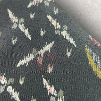 [6289] Good quality! Giorgio Armani necktie in green 