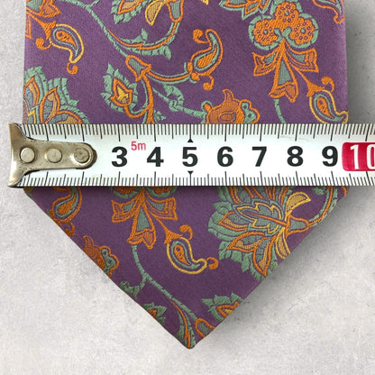 【6804】良品！ジムトンプソン　ネクタイ　パープル系